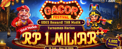 Jackpot Progresif Terbesar!